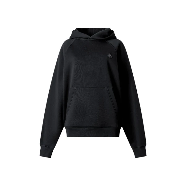 Moose Knuckles YUL Hoodie in Black | Coveti
