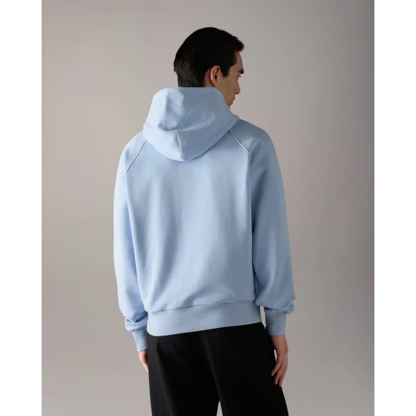 Moose Knuckles YUL Hoodie in Blue Ice | Sweatshirts | Coveti