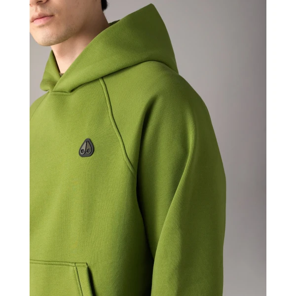 Moose Knuckles YUL Hoodie in Clover | Sweatshirts | Coveti