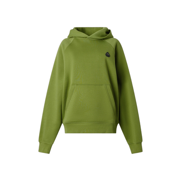 Moose Knuckles YUL Hoodie in Clover | Coveti