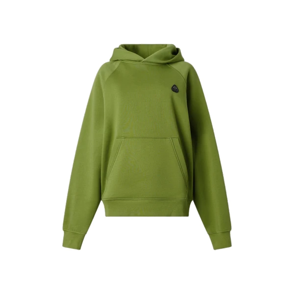 Moose Knuckles YUL Hoodie in Clover | Coveti