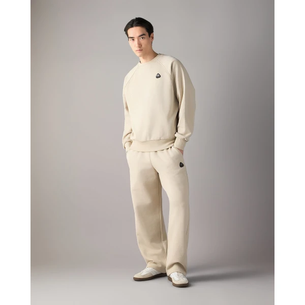Moose Knuckles YUL Joggers in Alabaster | Pants | Coveti