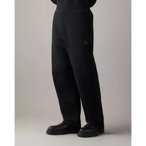 Moose Knuckles YUL Joggers in Black | Pants | Coveti