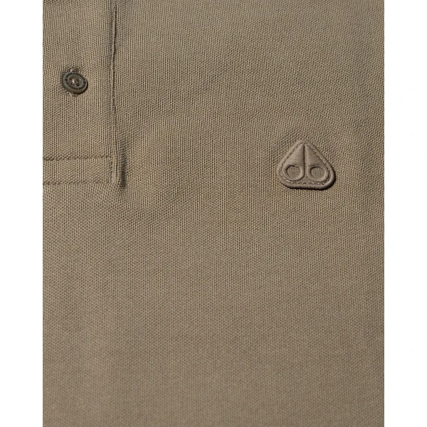 Moose Knuckles YUL Polo in Ashen | T-shirts & vests | Coveti