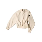 Moose Knuckles YYZ Crewneck Sweatshirt in Alabaster | Coveti