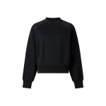 Moose Knuckles YYZ Crewneck Sweatshirt in Black | Coveti