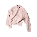 Moose Knuckles YYZ Crewneck Sweatshirt in Rosewood | Coveti