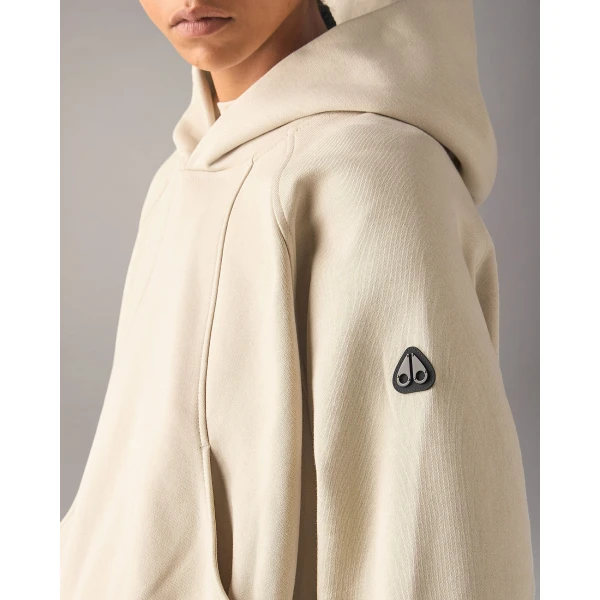 Moose Knuckles YYZ Hoodie in Alabaster | Hoodies | Coveti