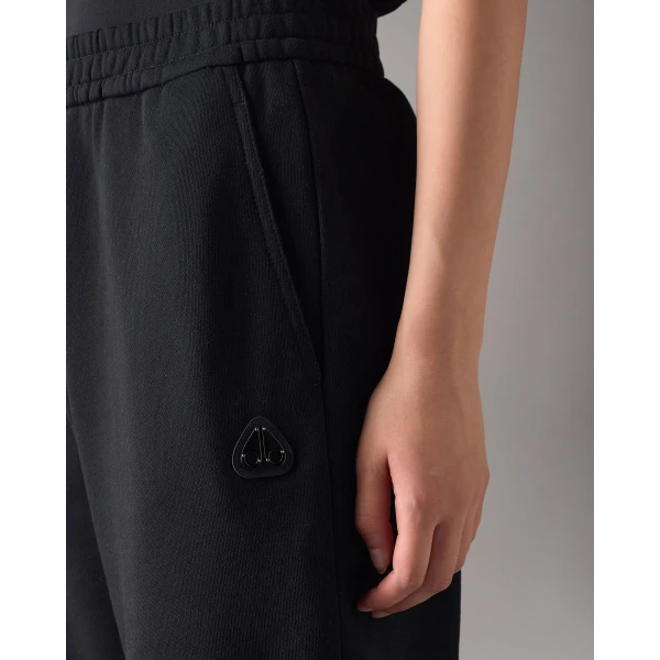 Moose Knuckles YYZ Joggers in Black | Sweatpants | Coveti