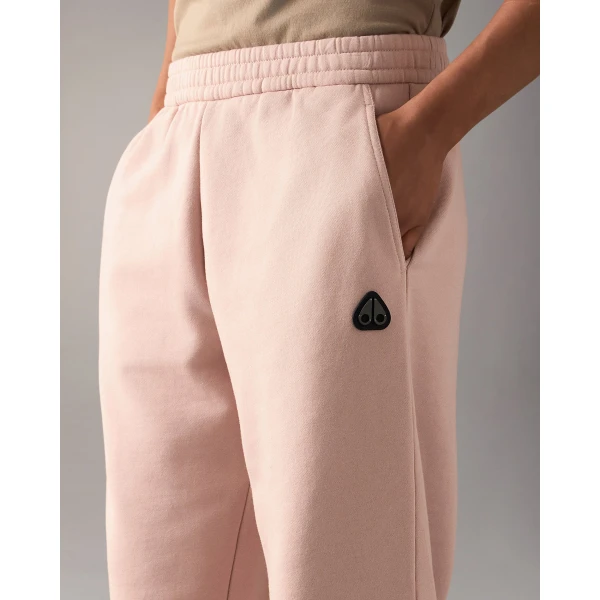 Moose Knuckles YYZ Joggers in Rosewood | Sweatpants | Coveti