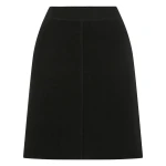 N.Peal Double Faced Mini Skirt in Black | Mini Skirts | Coveti