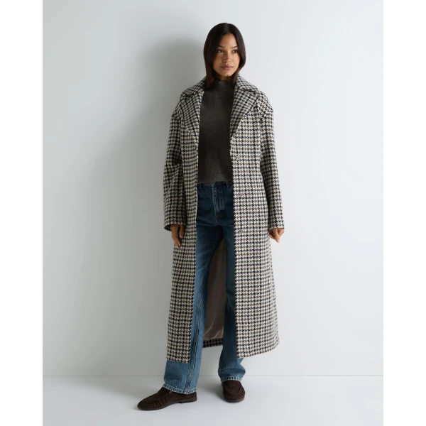 N.Peal Honeycomb Knit Cashmere Jumper in Wood Smoke Brown