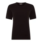 N.Peal Milly Classic Cashmere T-Shirt in Cocoa Brown | T-shirts | Coveti