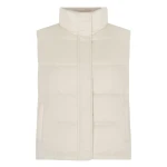 N.Peal Reversible Fur Gilet in Natural Brown | Vests | Coveti