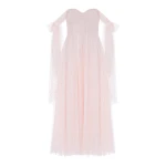 Needle and Thread Amaya Shimmer Gown in Soft Peony | Evening Gowns | Coveti