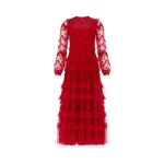 Needle & Thread Blossom Lace Ankle Gown