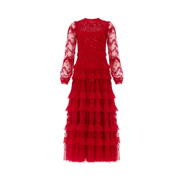 Needle & Thread Blossom Lace Ankle Gown
