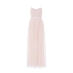 Needle and Thread Lace Coppelia Gown in Soft Peony / Silver | Evening Gowns | Coveti
