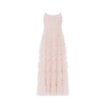 Needle and Thread Thalia Cami Ankle Gown in Soft Peony | Evening Gowns | Coveti