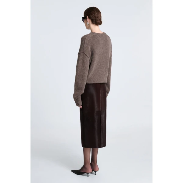 Parisian Leather and Shearling at Coveti