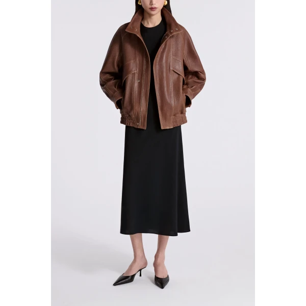 Parisian Leather and Shearling at Coveti