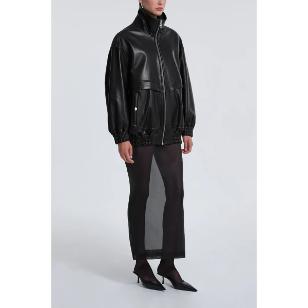 Parisian Leather and Shearling at Coveti