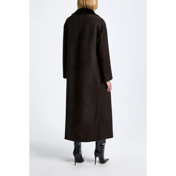 Parisian Leather and Shearling at Coveti