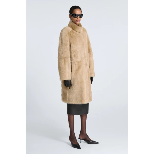 Parisian Leather and Shearling at Coveti