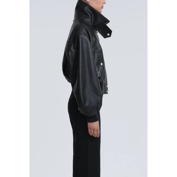 Parisian Leather and Shearling at Coveti