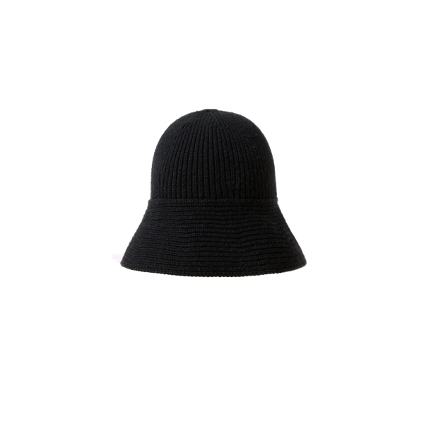 Nour Hammour Bruno Cloche Hat in Black