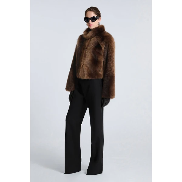 Parisian Leather and Shearling at Coveti