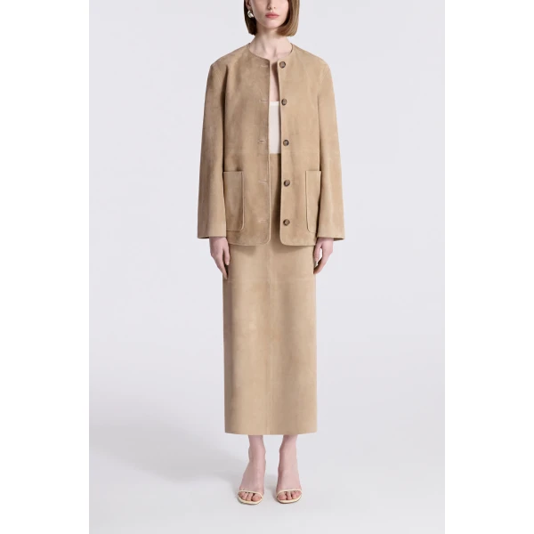 Parisian Leather and Shearling at Coveti