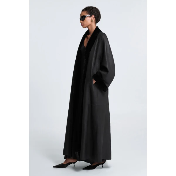 Parisian Leather and Shearling at Coveti