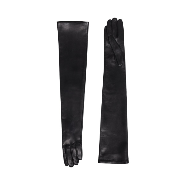 Nour Hammour Elonge Extra Long Gloves in Black
