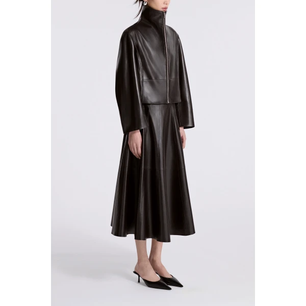 Parisian Leather and Shearling at Coveti