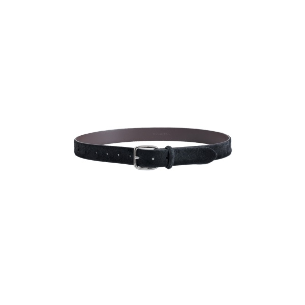Nour Hammour Everyday Belt in Black Ponyhair