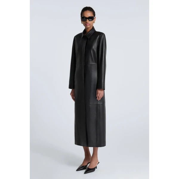 Parisian Leather and Shearling at Coveti