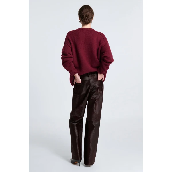 Parisian Leather and Shearling at Coveti