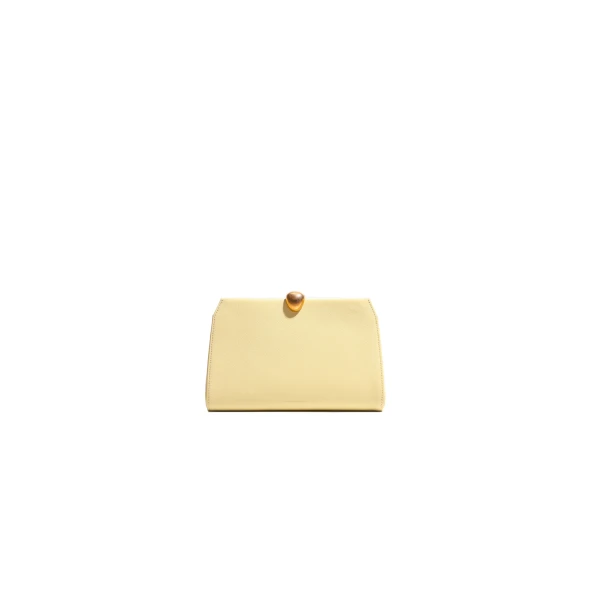 Lou Clutch in Buttercream