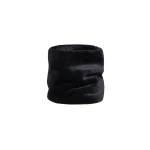 Nour Hammour Neck Cocoon Shearling Scarf in Black