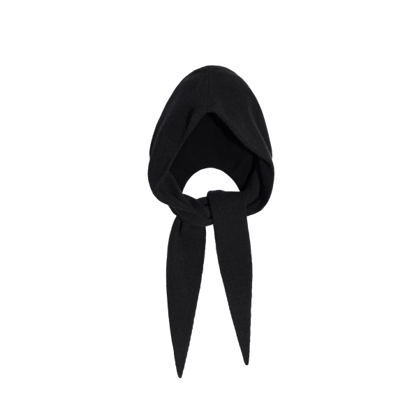 Nour Hammour Niale Cashmere Foulard in Black