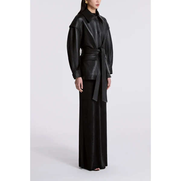 Parisian Leather and Shearling at Coveti