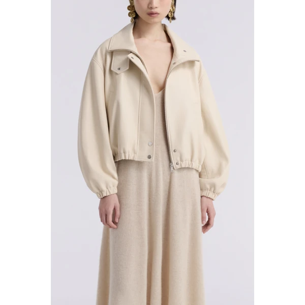 Parisian Leather and Shearling at Coveti