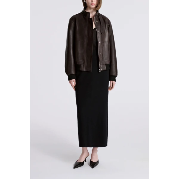 Parisian Leather and Shearling at Coveti