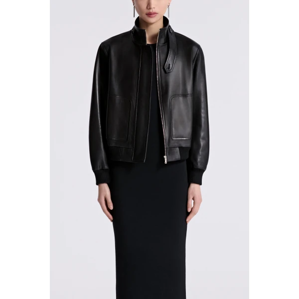 Parisian Leather and Shearling at Coveti