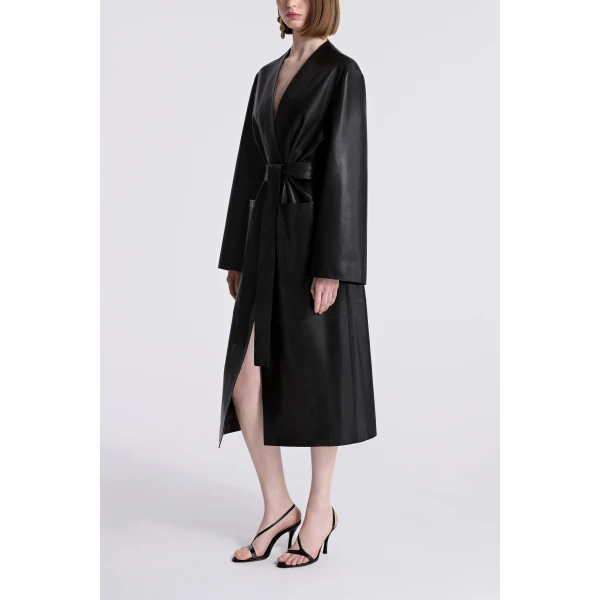 Parisian Leather and Shearling at Coveti