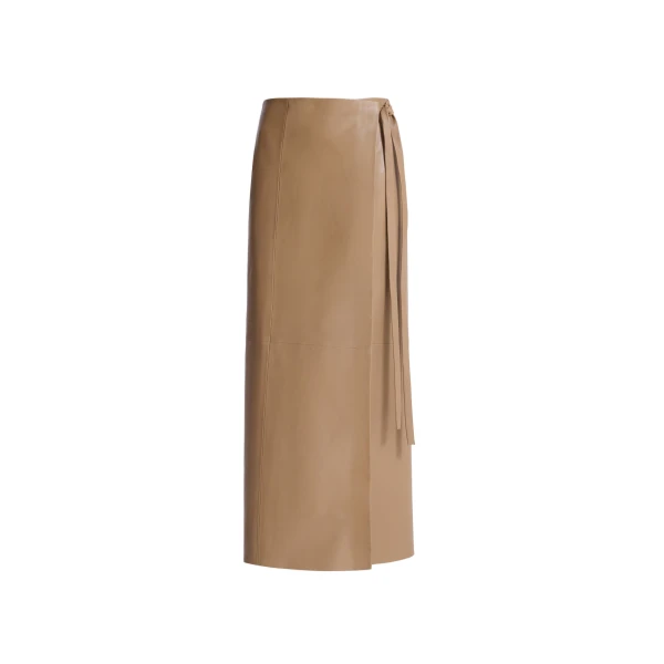 Wrap in Raw Camel