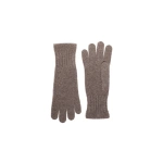 Nour Hammour Wrislet Cashmere Gloves in Mink | Gloves | Coveti