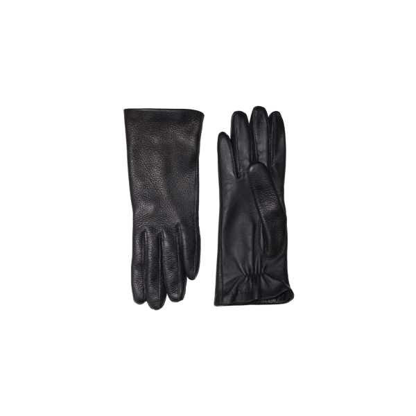 Wrislet Leather Gloves in Vintage Black