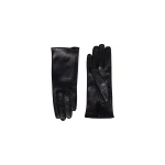 Nour Hammour Wrislet Short Gloves in Black